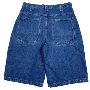 Vintage Y2K Zonz Denim Shorts Men 34 Blue Baggy Jorts Relaxed Fit Skate Grunge